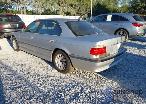 2001 BMW 740Il from USA, damaged, VIN WBAGH83441DP20011